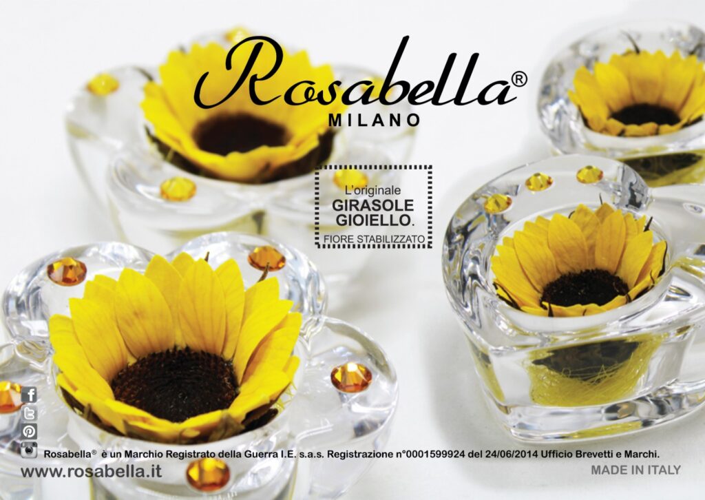 Girasoli - ROSABELLA® - l'originale Rosa Vera Stabilizzata, la tua Rosa  Gioello